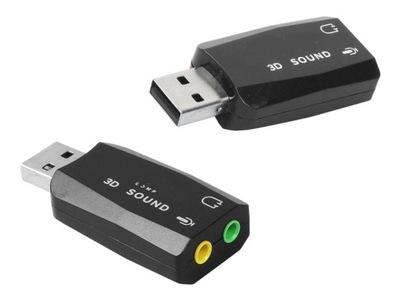 KARTA DŹWIĘKOWA USB 5.1 muzyczna na USB KOM0638