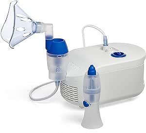 Omron X102 nebulizator inhalator 2 w 1 z rozpylaczem do nosa