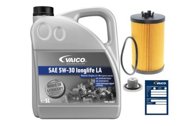 JUEGO DE ACEITE + ACEITE 5L PARA CHEVROLET ORLANPARA TRAX  