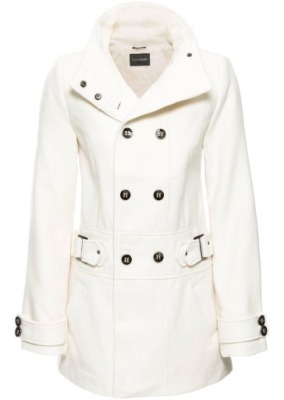 1I0B1 BONPRIX KURTKA ZE STÓJKĄ KREMOWY 40