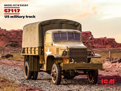 ICM 35597 1/35 G7117, US military truck