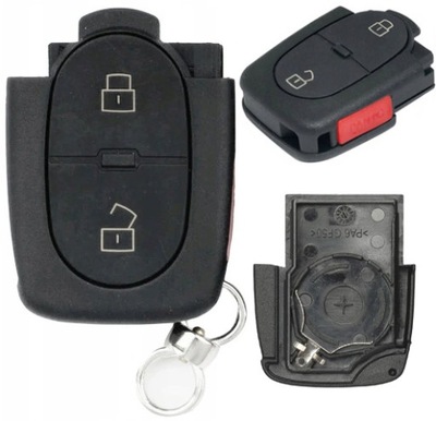 AUDI VW SEAT SKODA EE.UU. LLAVE CONTROL REMOTO CUERPO  