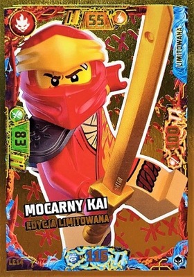 KARTA LEGO NINJAGO Limitowana Seria 7 LE14 NOWA