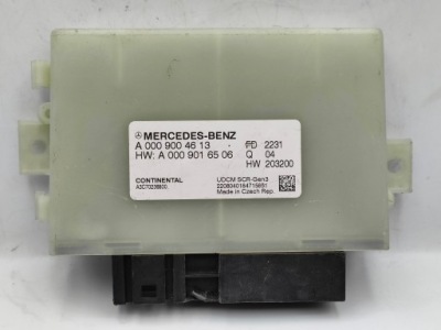 Блок управления модуль выхлопных газов mercedes a0009004613 фото №1