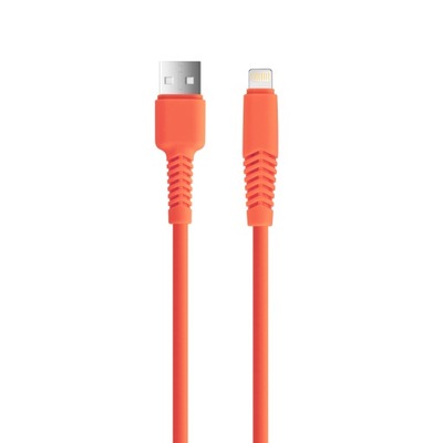 Kabel Setty USB - Apple Lightning 1,5 m pomarańczowy