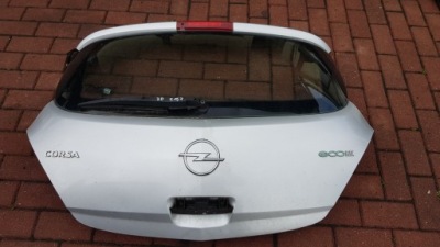 Кришка багажника задня задня opel corsa d 3d z157 фото №1