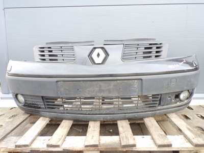 Бампер передній перед renault espace iv 4 омивачі колір teb66 фото №1