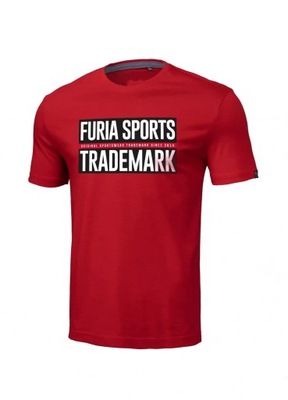 Koszulka męska czerwona Furia Sports Trademark s