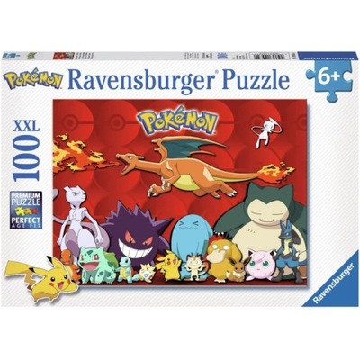 Puzzle XXL Pokémon 100 dielikov.