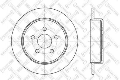 DISCO DE FRENADO DODGE NEON II 2.0 16V 99-02  