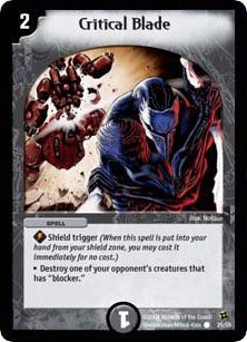 *DM-02 DUEL MASTERS - CRITICAL BLADE - !!!