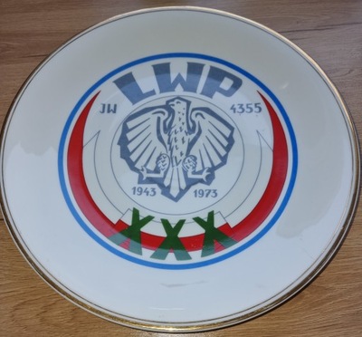 Talerz Wawel LWP XXX 1943-1973 JW 4355 Bolesławiec