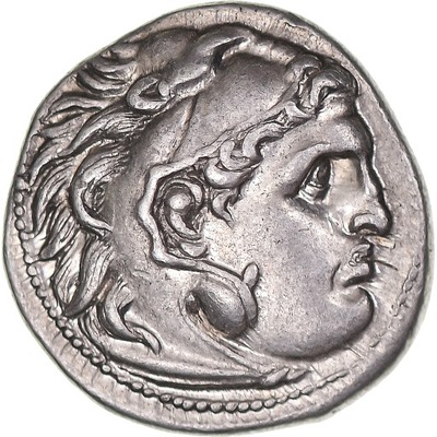 Moneta, Tracja, Lysimachos, Drachm, ca. 301-297 BC