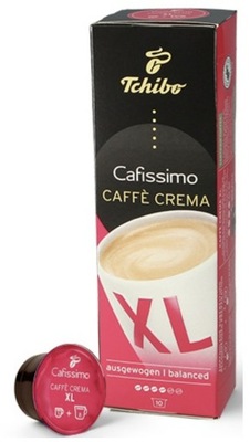 TCHIBO CAFISSIMO Kapsułki kawa Caffe Crema XL 10 kapsułek