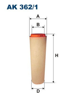 ФІЛЬТР ПОВІТРЯ ФІЛЬТРON AK362/1 AK3621