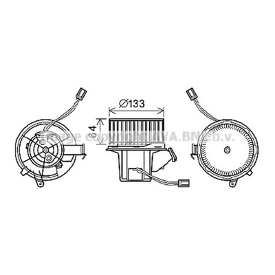 VENTILADOR INTERIOR AVA QUALITY COOLING MS8628  