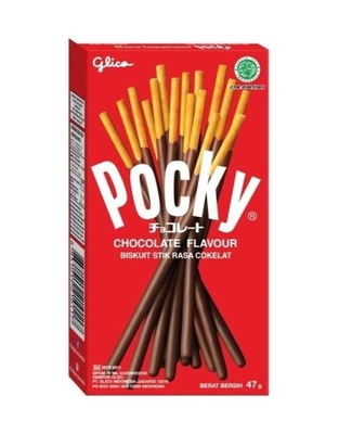 Paluszki POCKY Chocolate Flavour Czekoladowe 47g