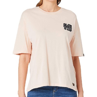 SUPERDRY PUDROWY T-SHIRT NADRUK (40)