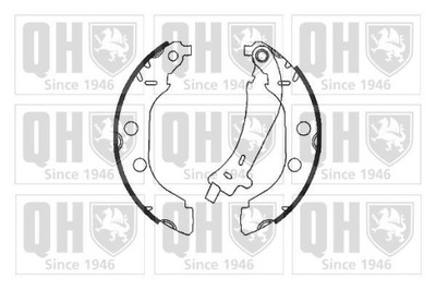 QUINTON HAZELL BS962 КОМПЛЕКТ КОЛОДОК ТОРМОЗНЫХ