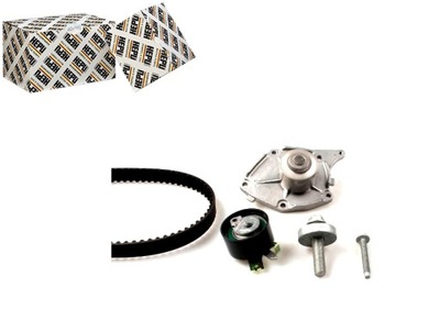 Комплект - набір ремінь розподільного валу hepu ct1035wp3 ktb фото №1