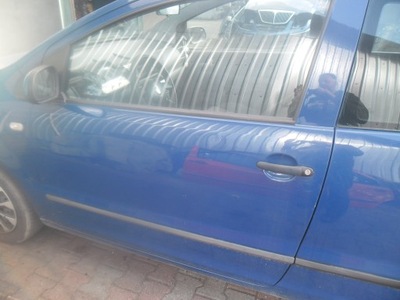 Дверь левая vw polo fox фото №1