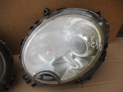 Лампа передня перед права mini cooper s r55 clubman r56 ксенон uk фото №1