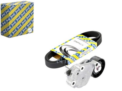 Набір ремені багаторучейкових з ролики volvo c30 s40 ii s80 ii v50 фото №1