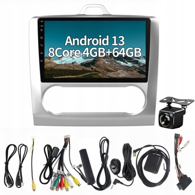 RADIO 2DIN DE AUTOMÓVIL ANDROID FORD FOCUS 2 3 MK2 MK3 2004-2011  