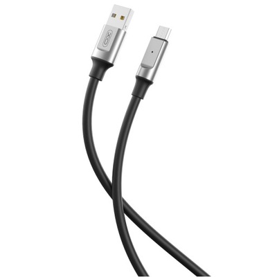 Kabel USB do microUSB 1m 6A czarny