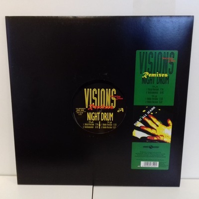 Visions Night Drum (Remixes) MAXI stan DOSKONAŁY