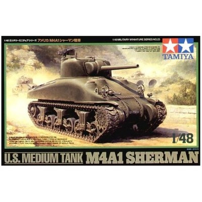 Tamiya 32523 US M4A1 Sherman Tank Scale 1/48