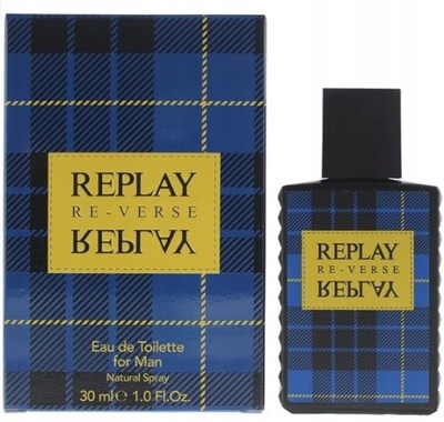 Replay Signature Reverse For Man EDT M 30ml folia