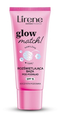 Lirene Glow Match! Rozświetlająca Baza Pod Podkład SPF15 30ML