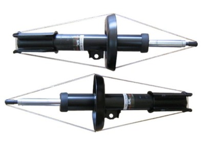 Амортизаторы передние opel zafira a 1999-2005 srl фото №1