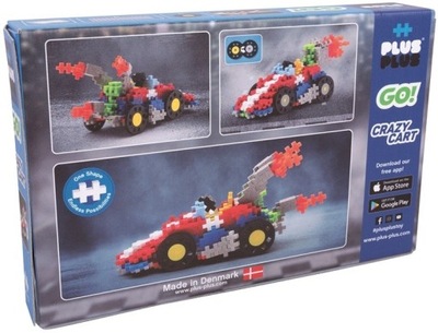 PLUS PLUS KLOCKI 240EL GOKART