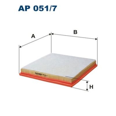 FILTER AIR FILTRON AP 051/7  