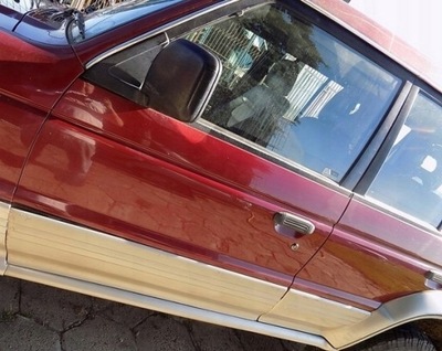 Mitsubishi pajero ii 91-99 дверь левый перед фото №1