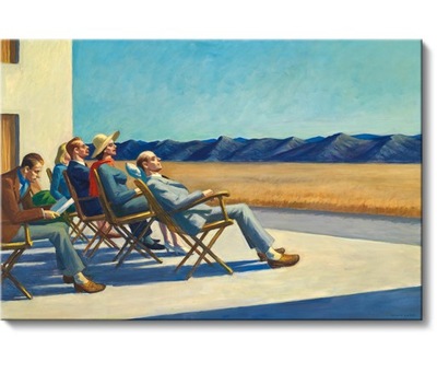 Edward Hopper, People In The Sun, 120x80 cm