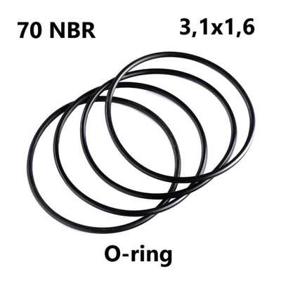 O-ring 3,1x1,6 70 NBR