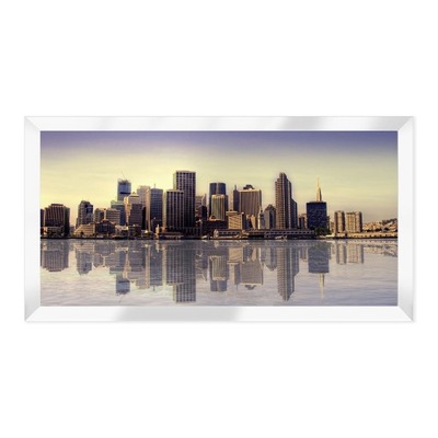 Foto-obraz Big City skyline panorama weduta marina