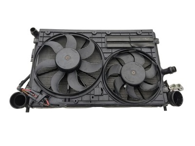 Комплект радіатор вентилятор audi tt ii 8j 2.0 tdi 2006-2014 фото №1