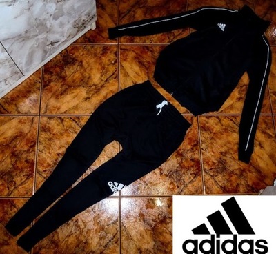 ADIDAS CLIMA komplet dres ORYGINAŁ spodnie i bluza r S 36 NOWOŚĆ