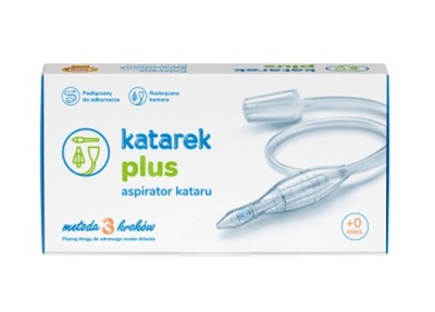 Katarek Plus aspirator do nosa od urodzenia