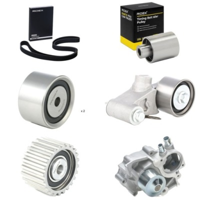 Набір ремінь розподільного валу + насоса води ridex 3096w0129 до subaru forester sh фото №1