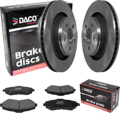 DISCOS I ZAPATAS DACO JEEP CHEROKEE 08- PARTE DELANTERA  