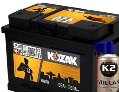 BATERÍA KOZAK KO660 66AH 640A [SAE] +REGALO  