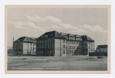 Łódź / Litzmannstadt - Szkoła. (2584)