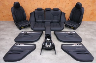 Bmw g26 салон сиденья заднее сиденье обшивки туннель sport вентилируемые подогрев 5 km !! фото №1