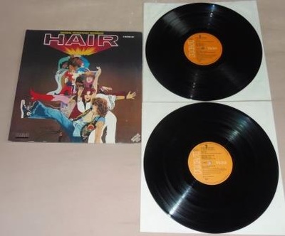 ORIGINAL SOUNDTRACK "HAIR" NM- 1press 1979r