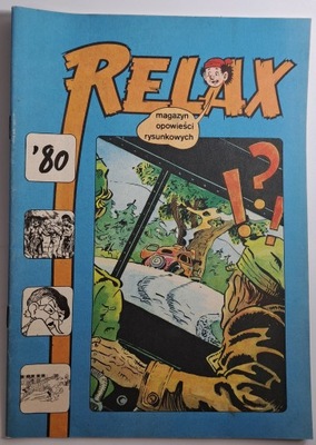 Relax zeszyt 28/1980 magazyn opowieści rysunkowych